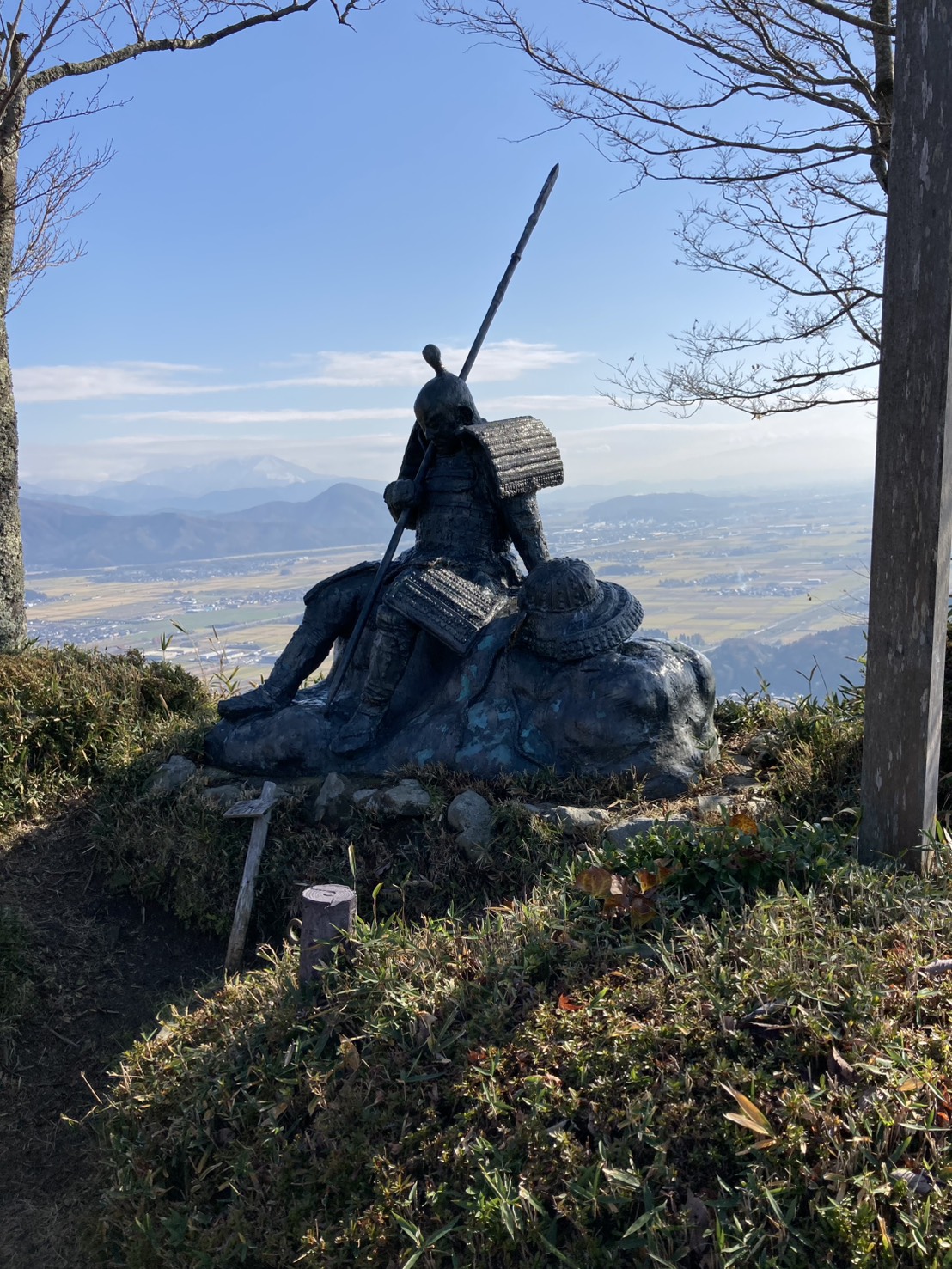 新幹線山行　賤ヶ岳 421m（長浜市）